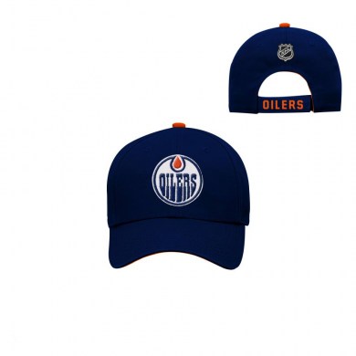 NHL, šiltovka, BASIC, STRUCTURED, ADJUSTABLE, EDMONTON, OILERS, junior